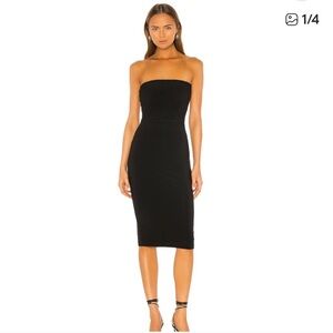 Norma Kamali Strapless Midi Dress XS
